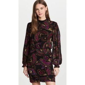 Farm Rio Butterfly Sky Mini Dress Medium NWT